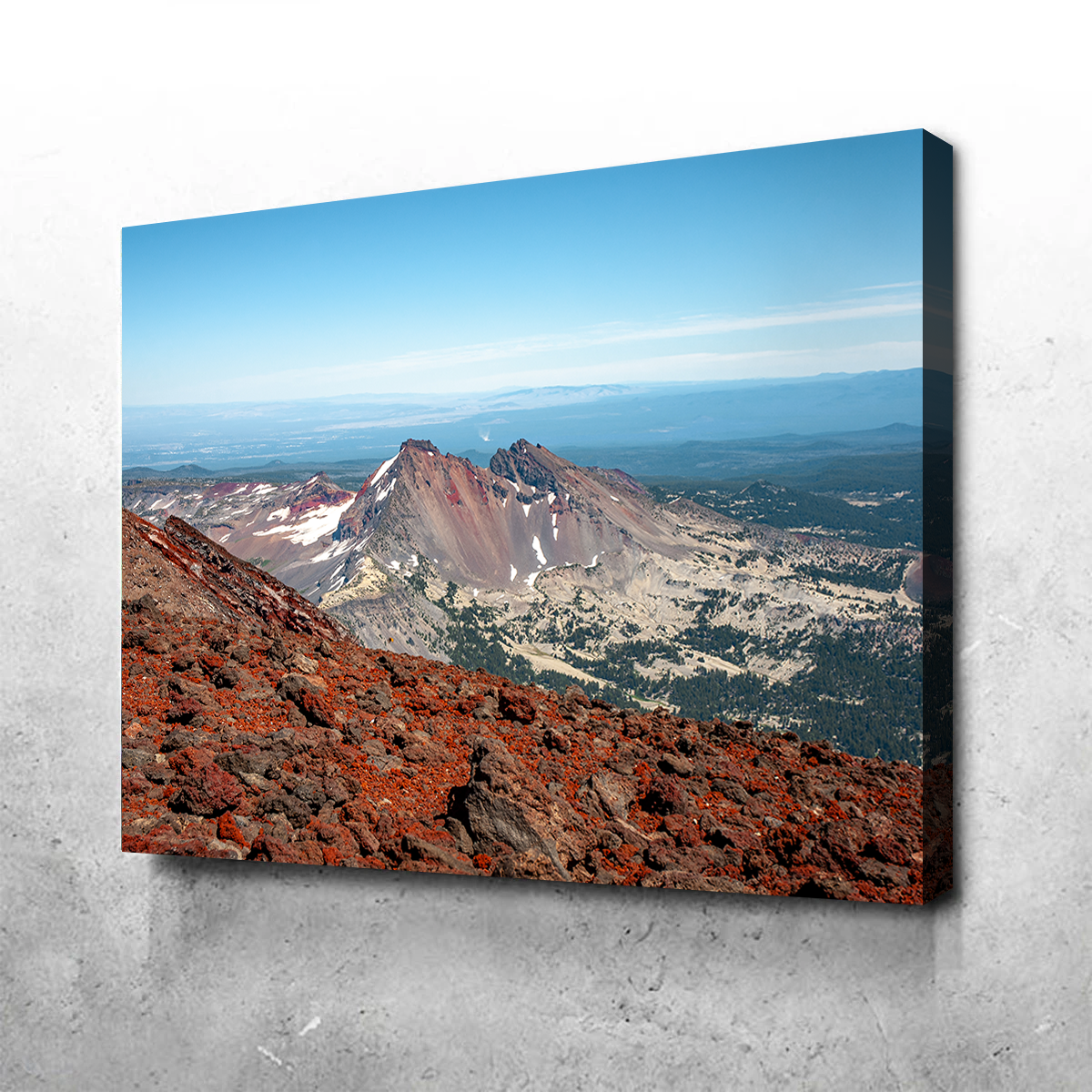 Stunning South Sister Wall Art by Kyle Sherry