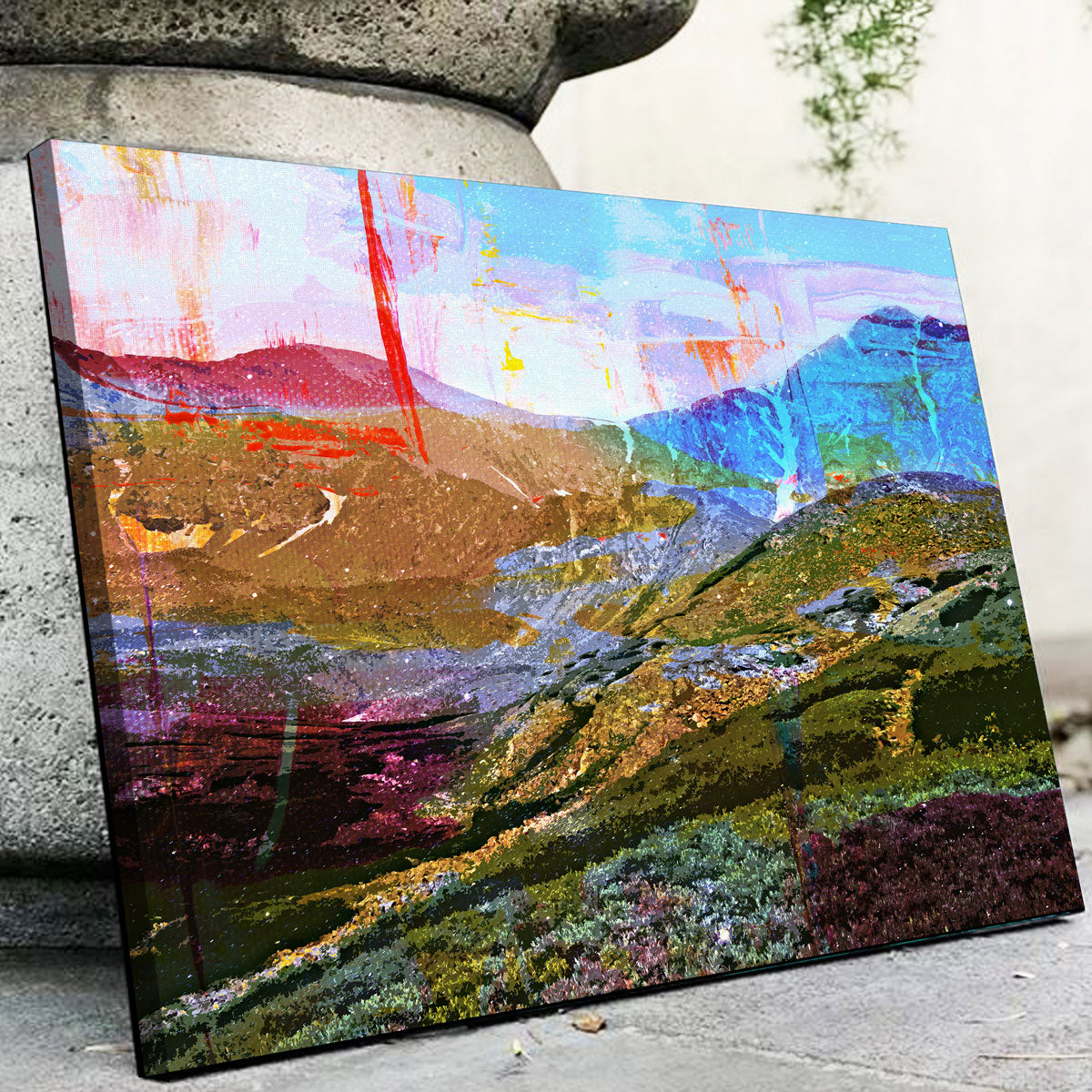 Stunning Abstract Grays & Torreys Wall Art for Modern Interiors