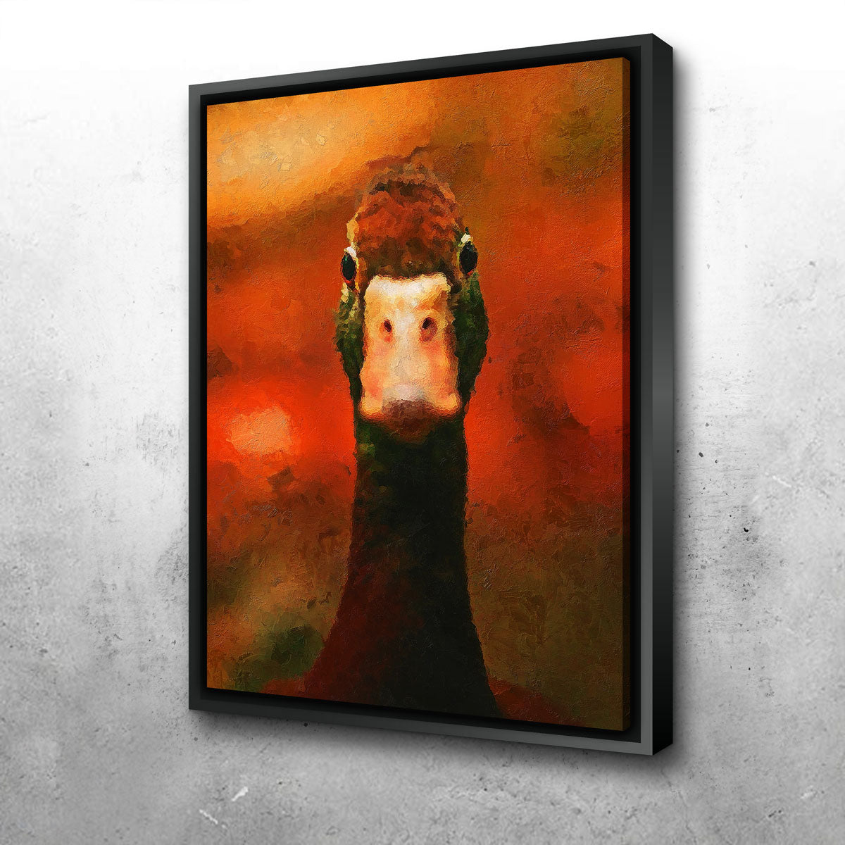 Stunning Duck Painting Wall Art by Gab Fernando
