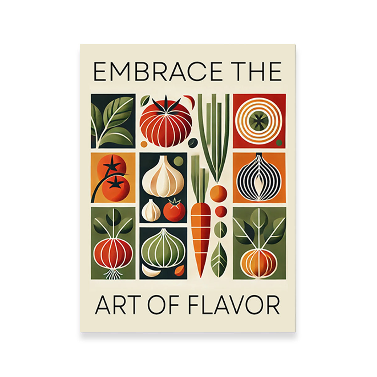 Embrace the Exquisite Art of Flavor Wall Art - A Stunning Decor Piece