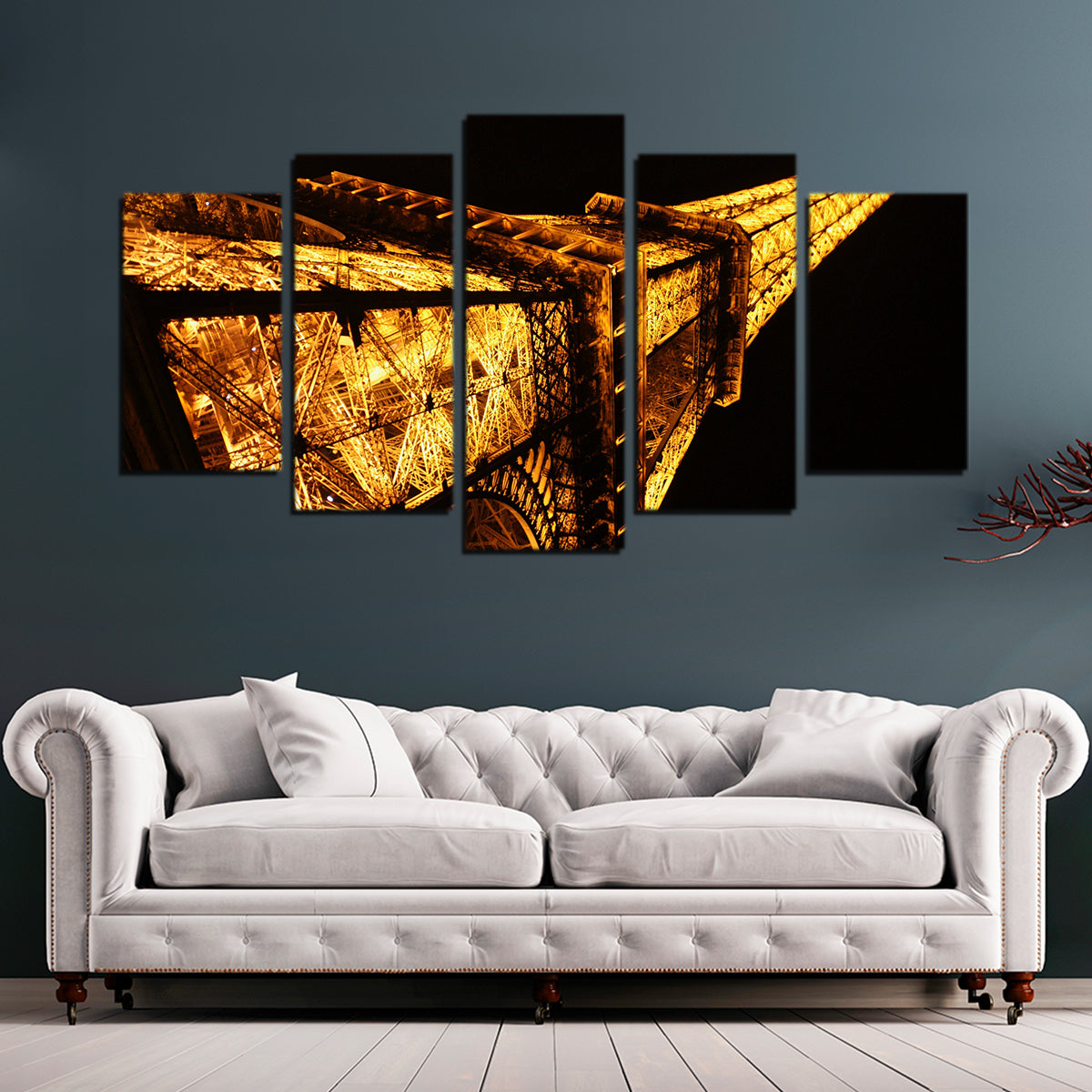 Stunning Eiffel Tower Wall Art by David Campbell