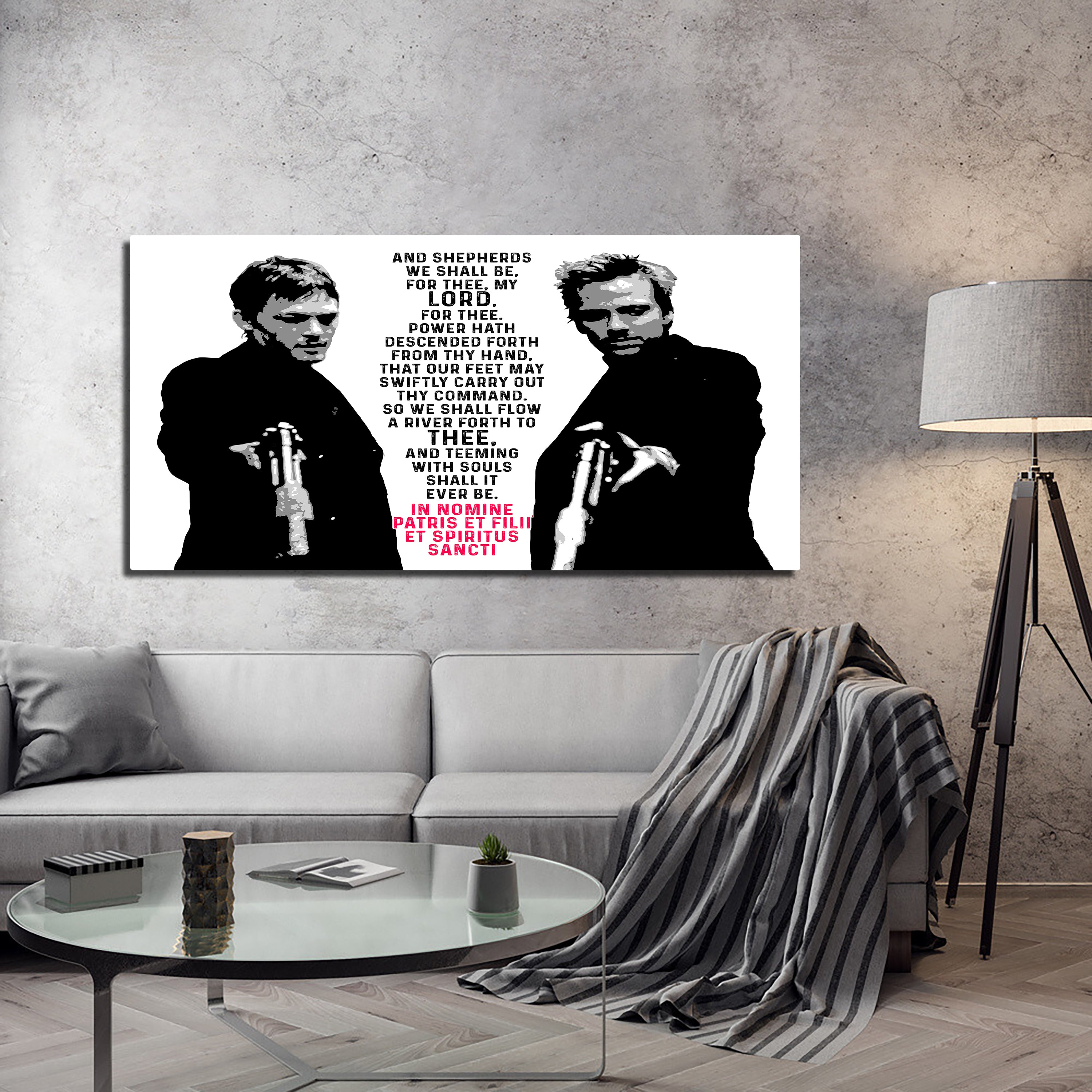Stunning Boondock Saints Panoramic Wall Art for Home Decor