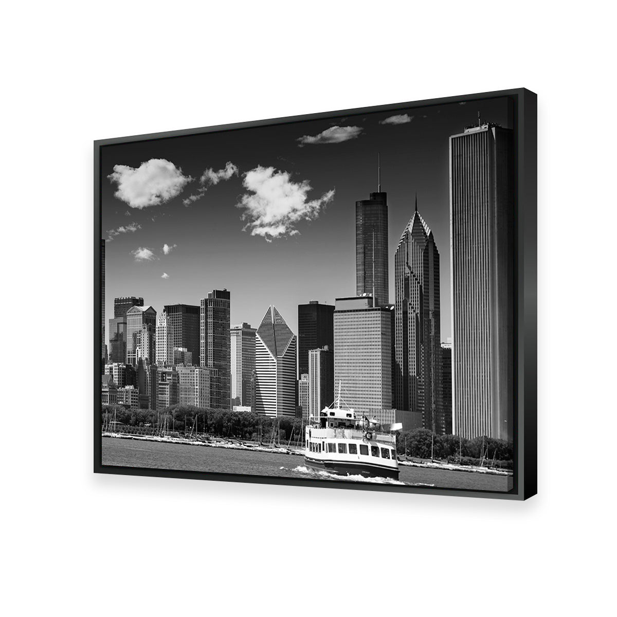 Stunning Chicago Skyline Wall Art by Melanie Viola