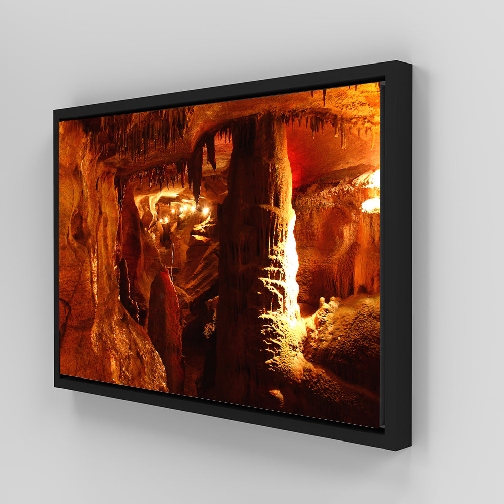 Rickwood Caverns Stunning Wall Art - Museum Quality Canvas