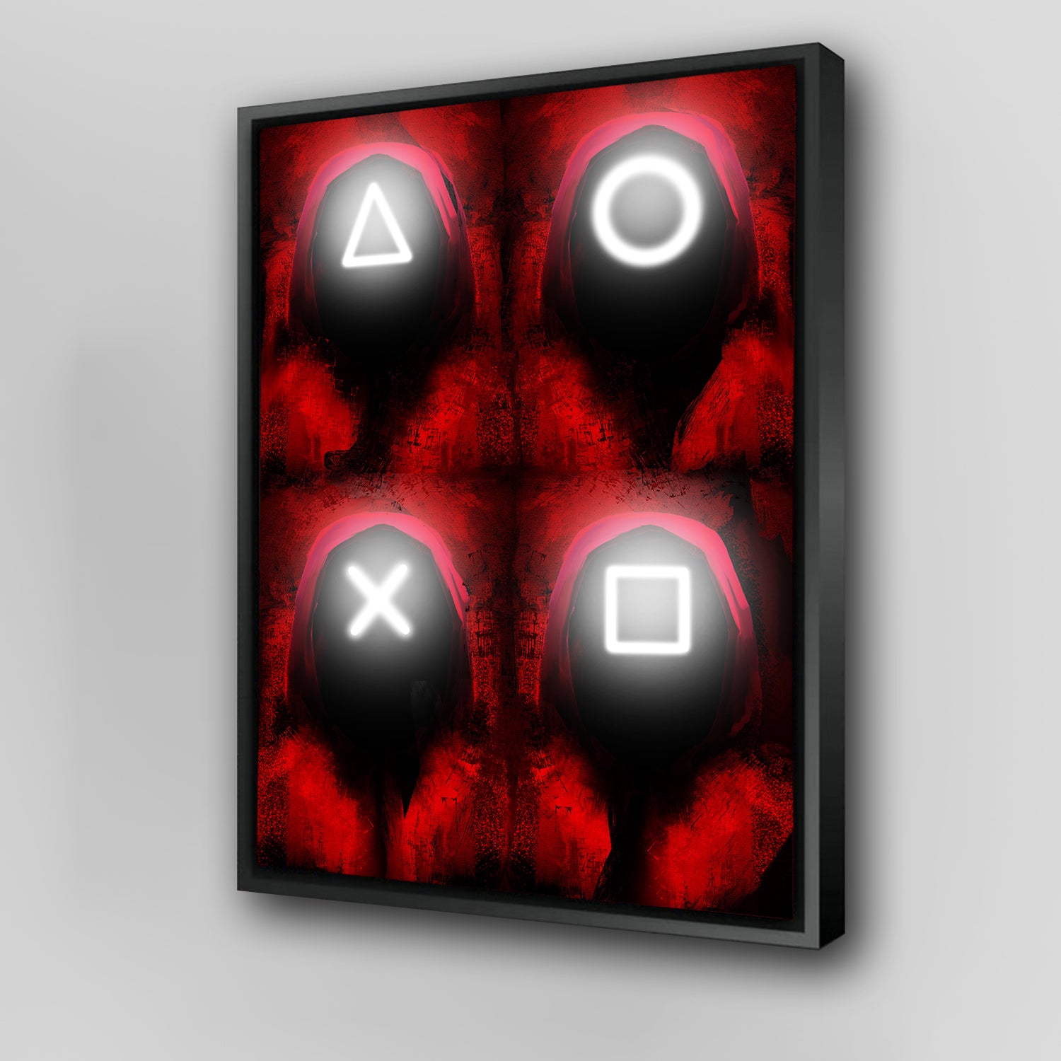 Squid Game Inspired Wall Art by Andy Brackpool