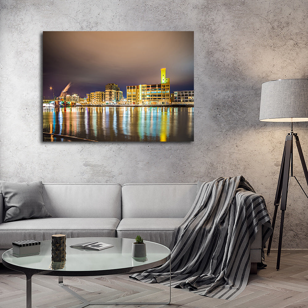 Stunning Green Bay City Skyline Wall Art for Your Home Decor