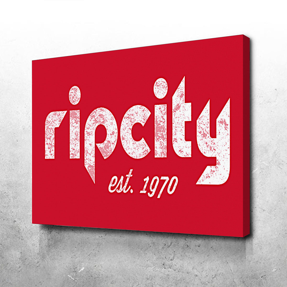 Rip City Premium Wall Art - Sustainable Pine Wood Framed