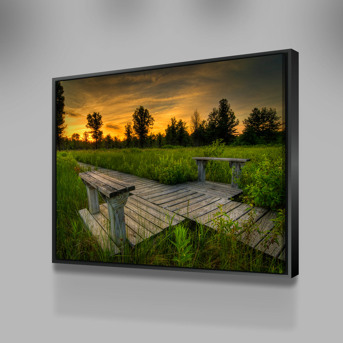 Stunning Irwin Prairie Sunset Wall Art for Home Decor
