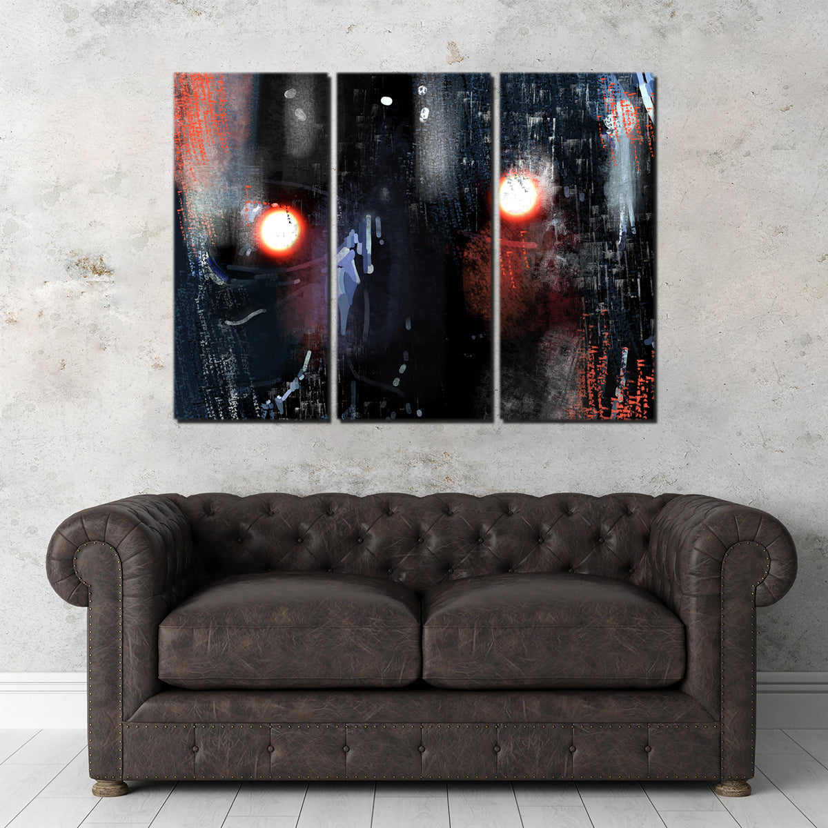 Stunning Terminator Eyes Wall Art by Andy Brackpool