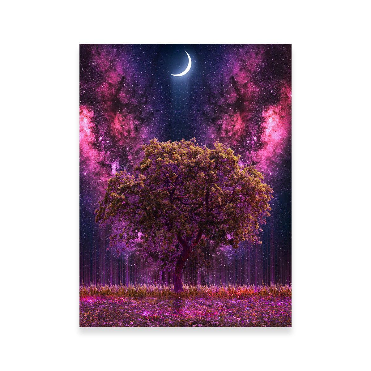 Stunning Space Ground Wall Art by INDOARC