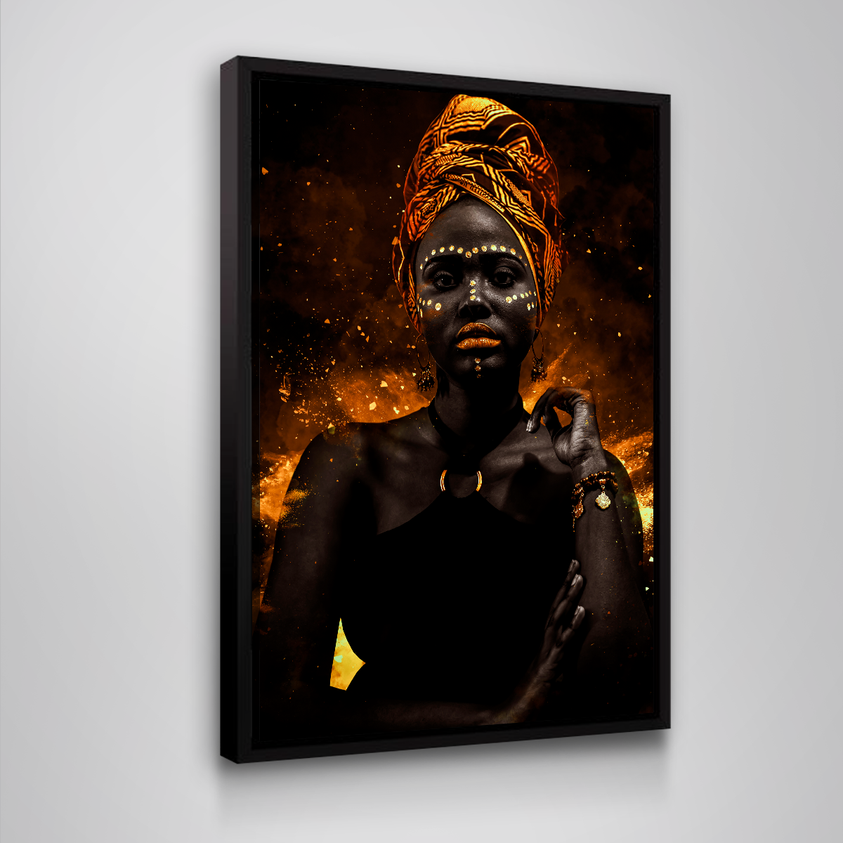 Stunning Golden Wall Art by Manuel Luces