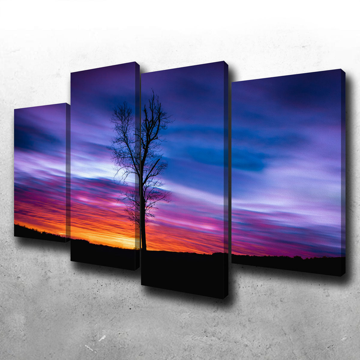 Stunning Lonely Sunset Wall Art by Lucas Moore