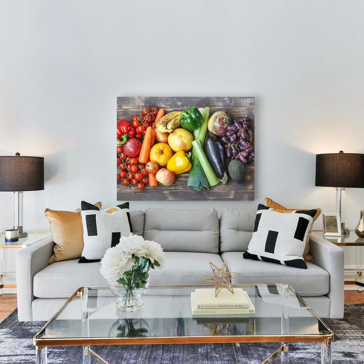 Exquisite Fruits & Vegetables Wall Art for Home Decor