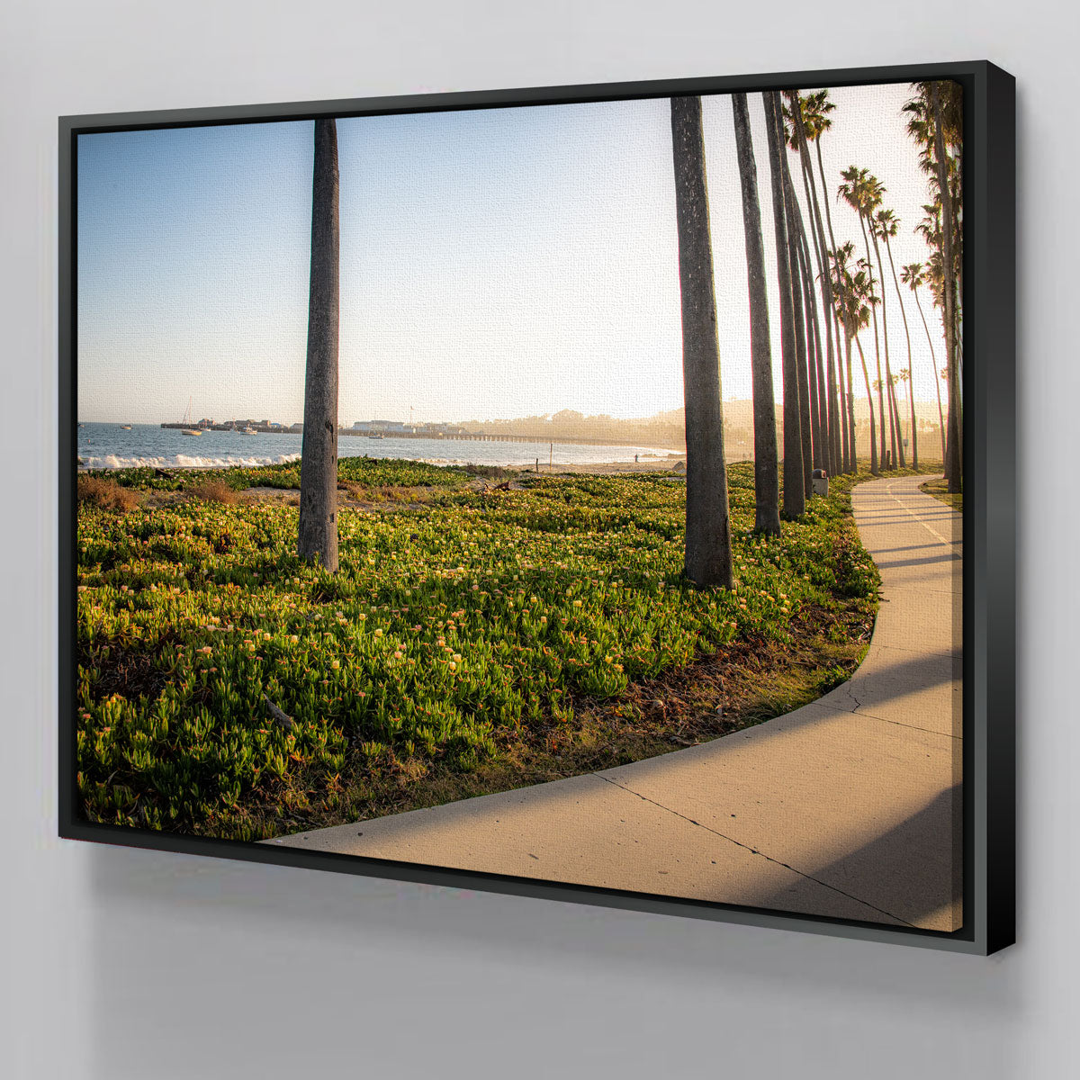 Stunning Santa Barbara Bike Path Wall Art by Kyle Sherry