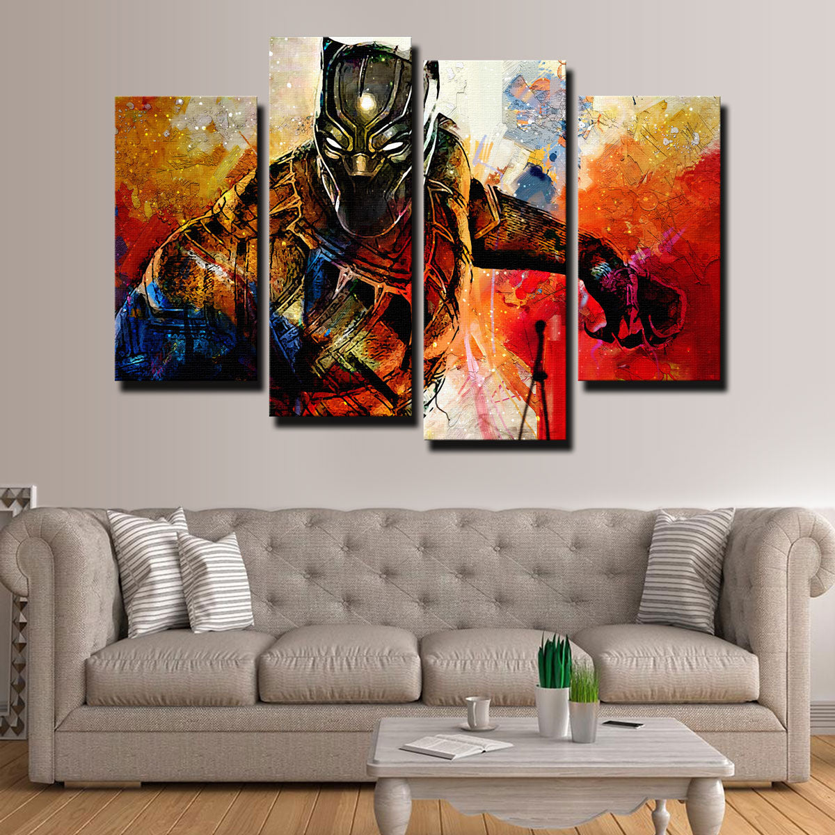 Stunning Black Panther Wall Art for Your Home Decor