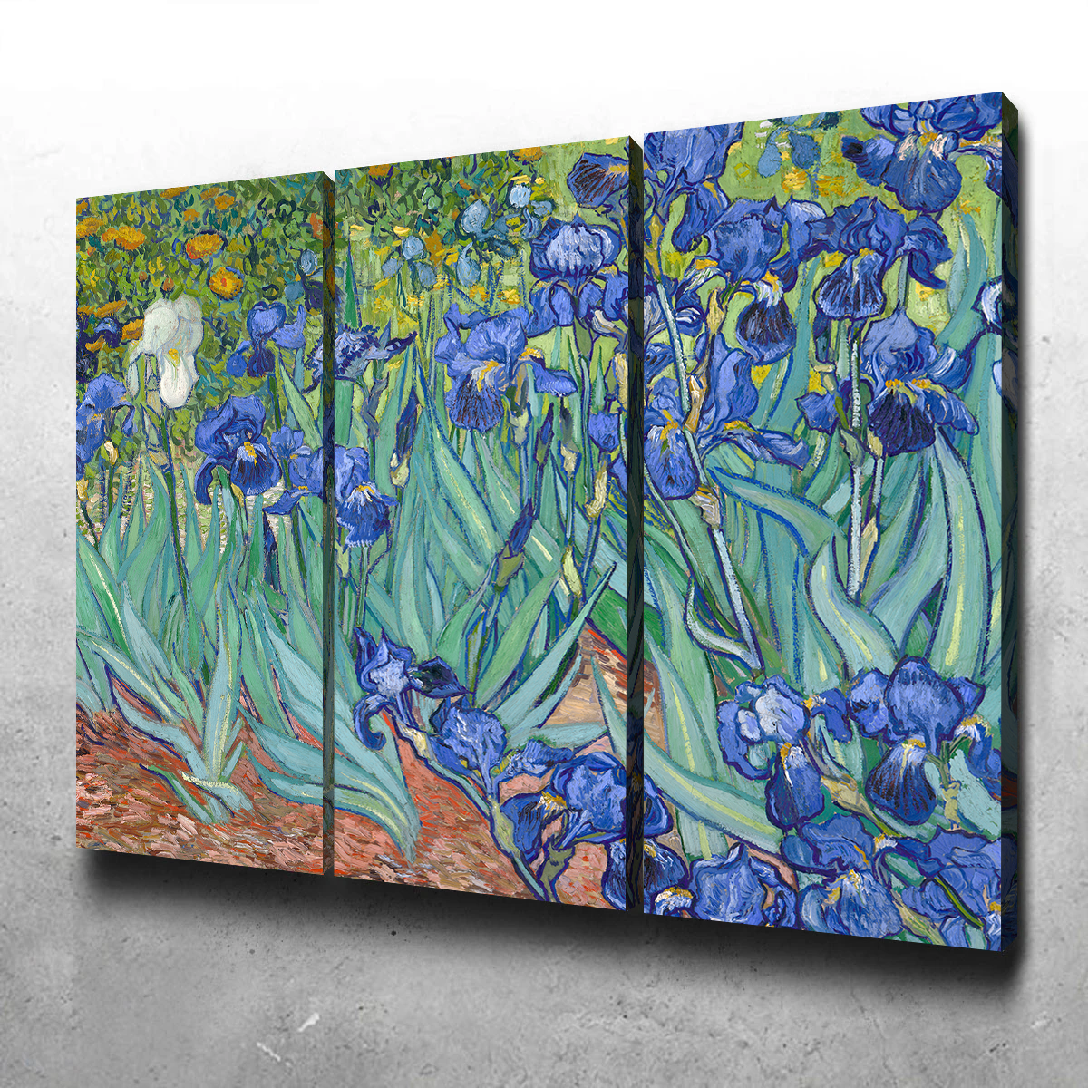 Stunning Irissen Wall Art Inspired by Vincent van Gogh