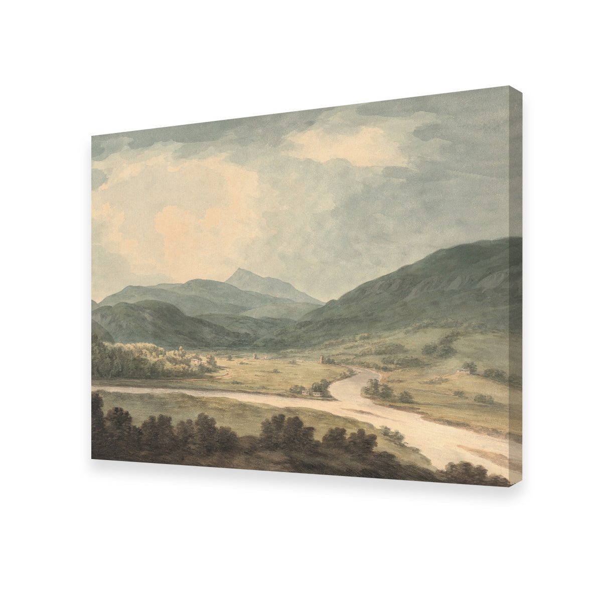 Stunning River Lands Wall Art by Denise Dundon