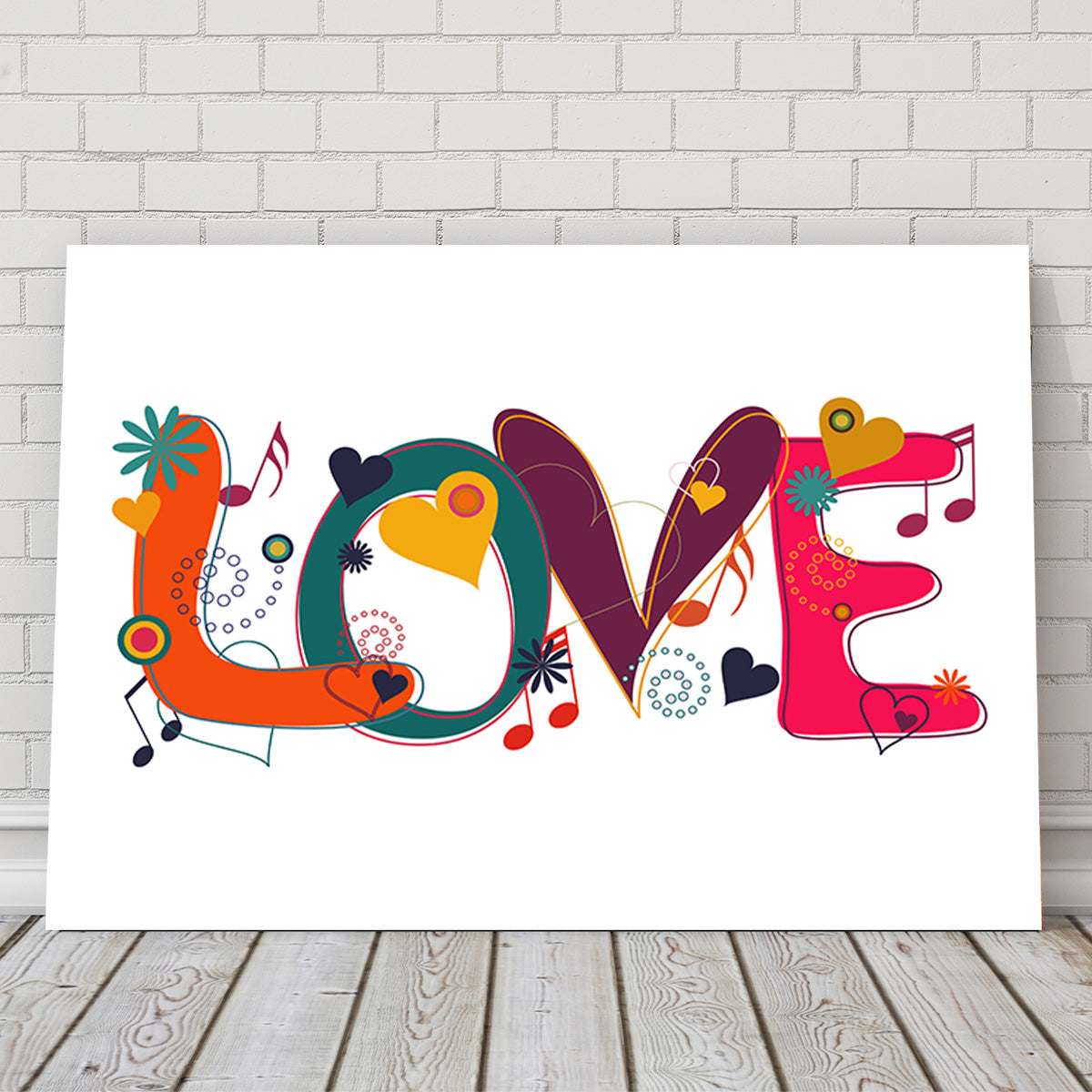 Enchanting Love and Music Wall Art for Your Home