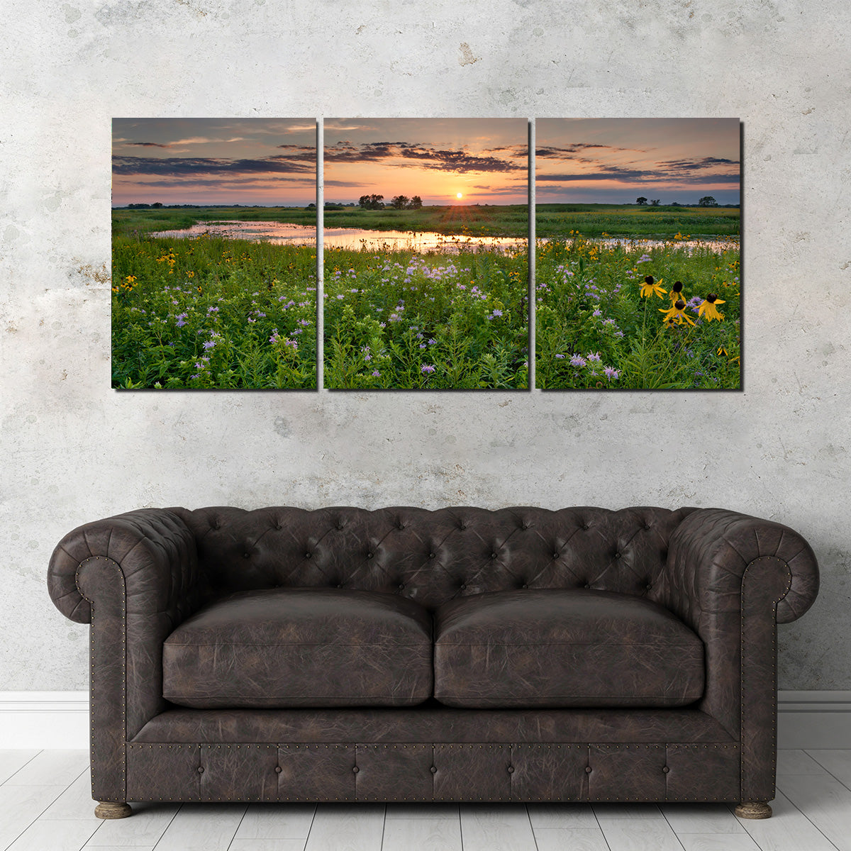 Stunning Open Field in Illinois Wall Art for Your Home Decor