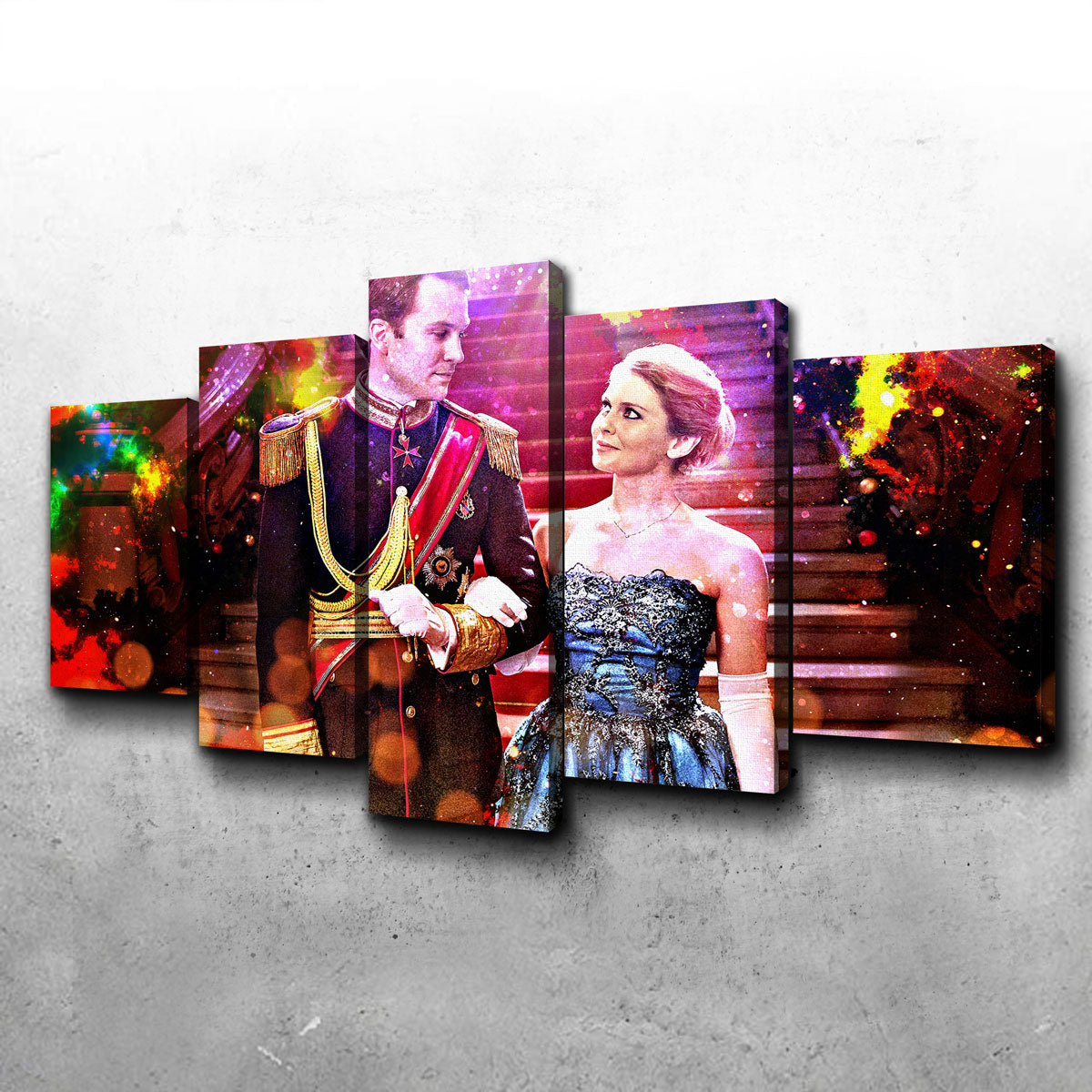 Exquisite Christmas Prince Wall Art for Festive Decor