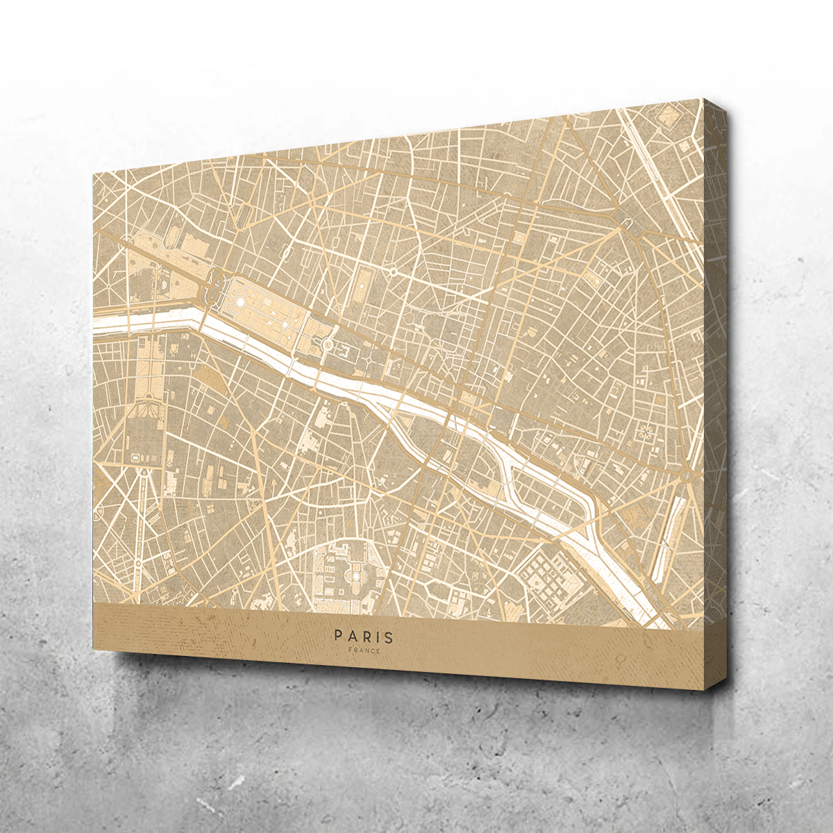 Exquisite Paris Wall Art by Blursbyai