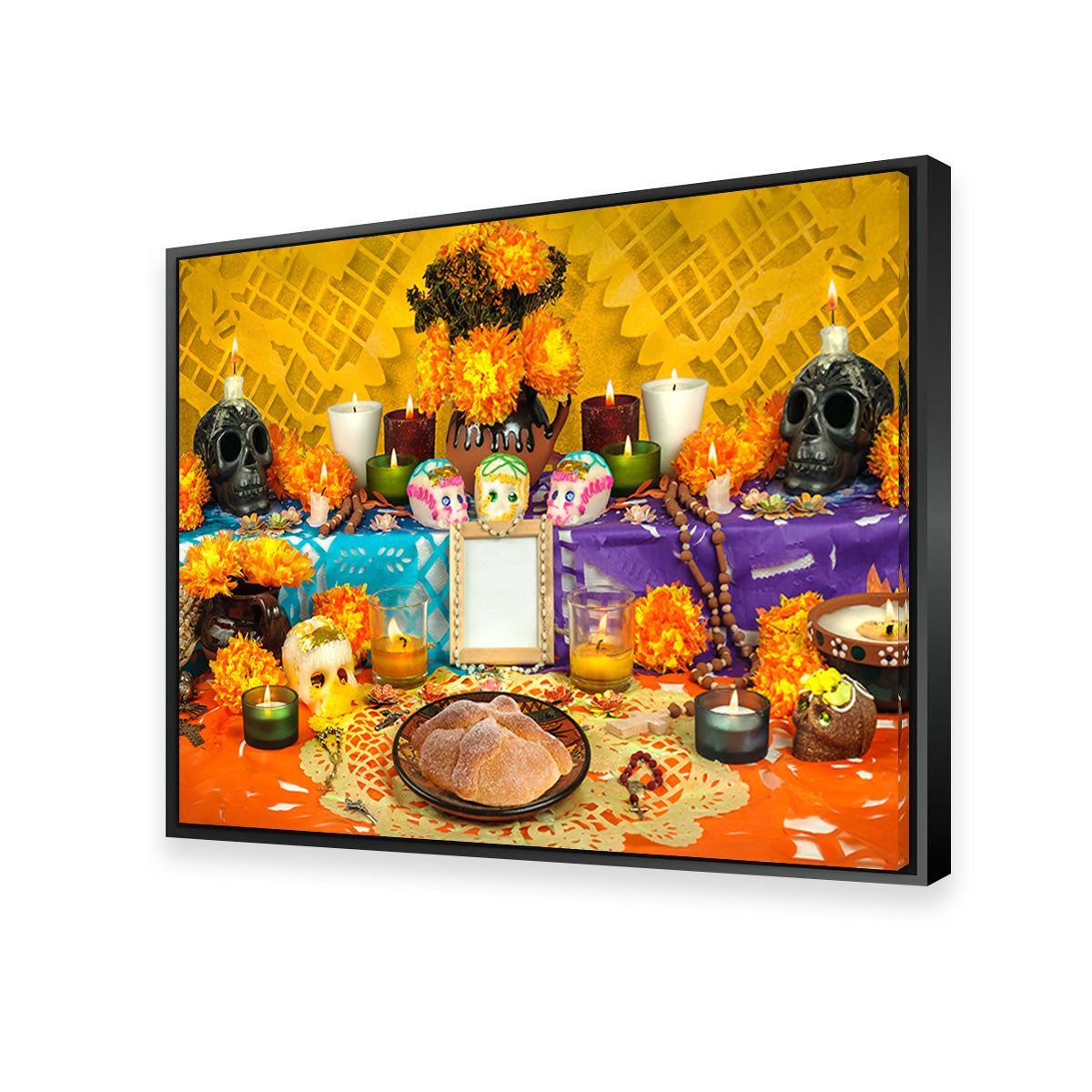 Authentic Day of the Dead Altar Wall Art for Stunning Home Decor