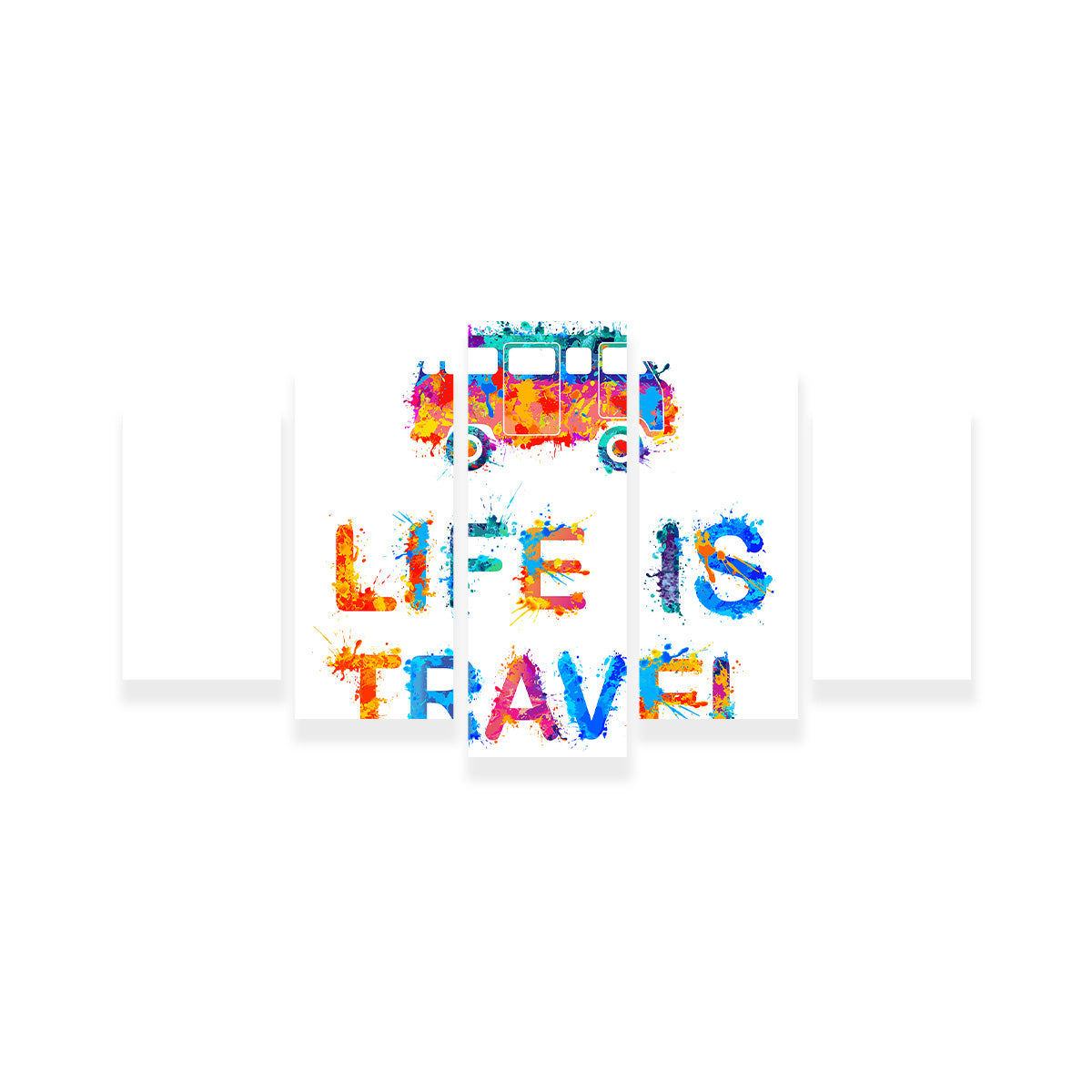 Exquisite Life is Travel Wall Art for Stunning Home Decor