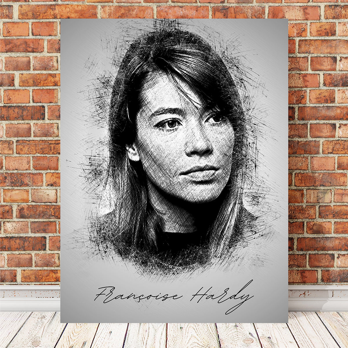 Exquisite Françoise Hardy Wall Art for Home Decor