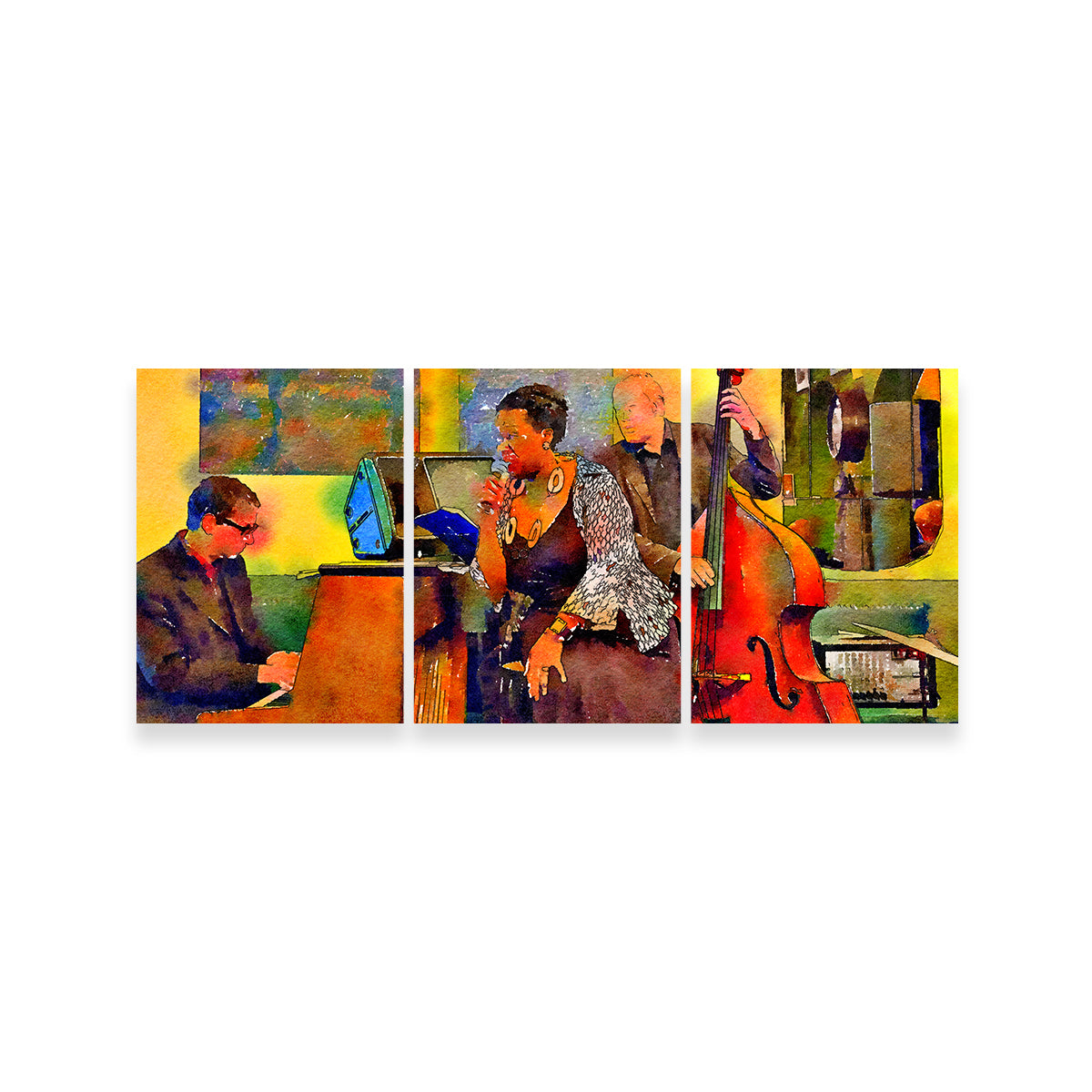 Exquisite Jazz Cafe Wall Art for Stunning Interior Decor