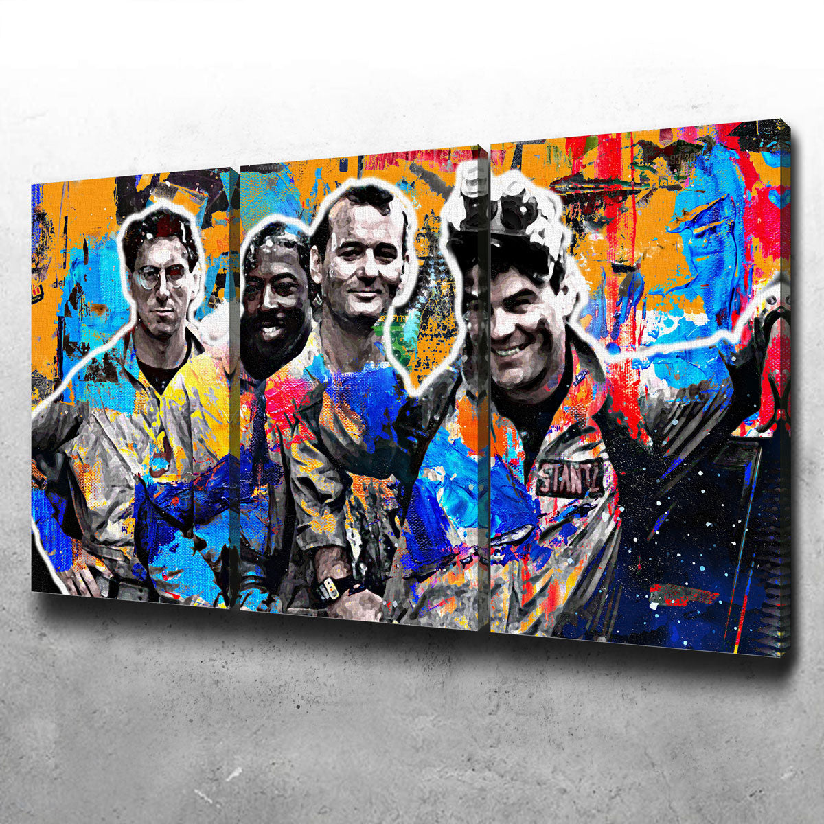Eye - catching Ghostbusters Abstract Wall Art for Your Decor