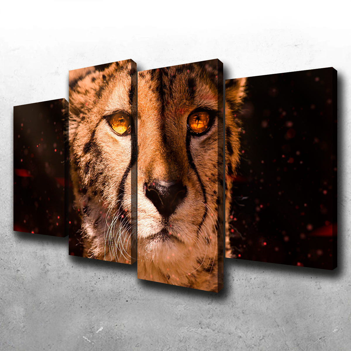 Stunning Cheetah Wall Art by Manuel Luces