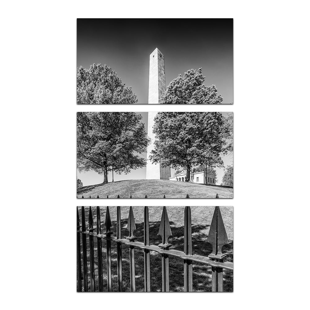 Exquisite Boston Bunker Hill Monument Wall Art by Melanie Viola