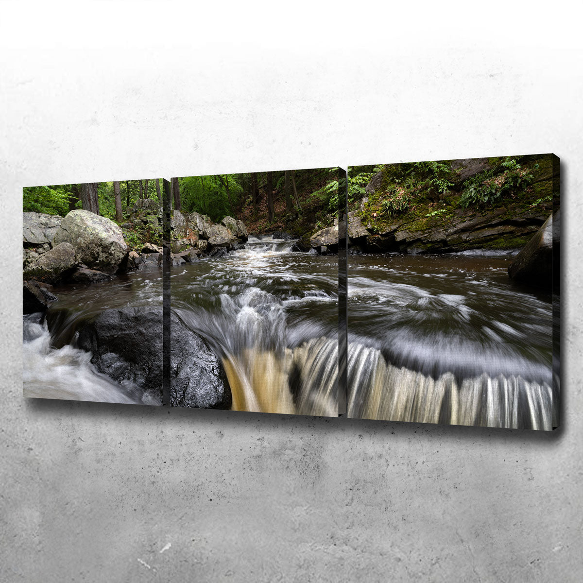 Stunning Summer Black River Wall Art for Home Decor