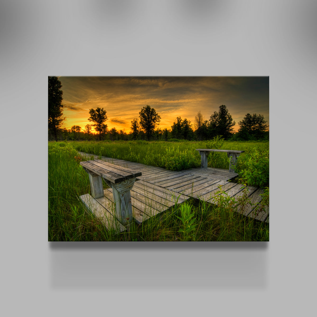Stunning Irwin Prairie Sunset Wall Art for Home Decor