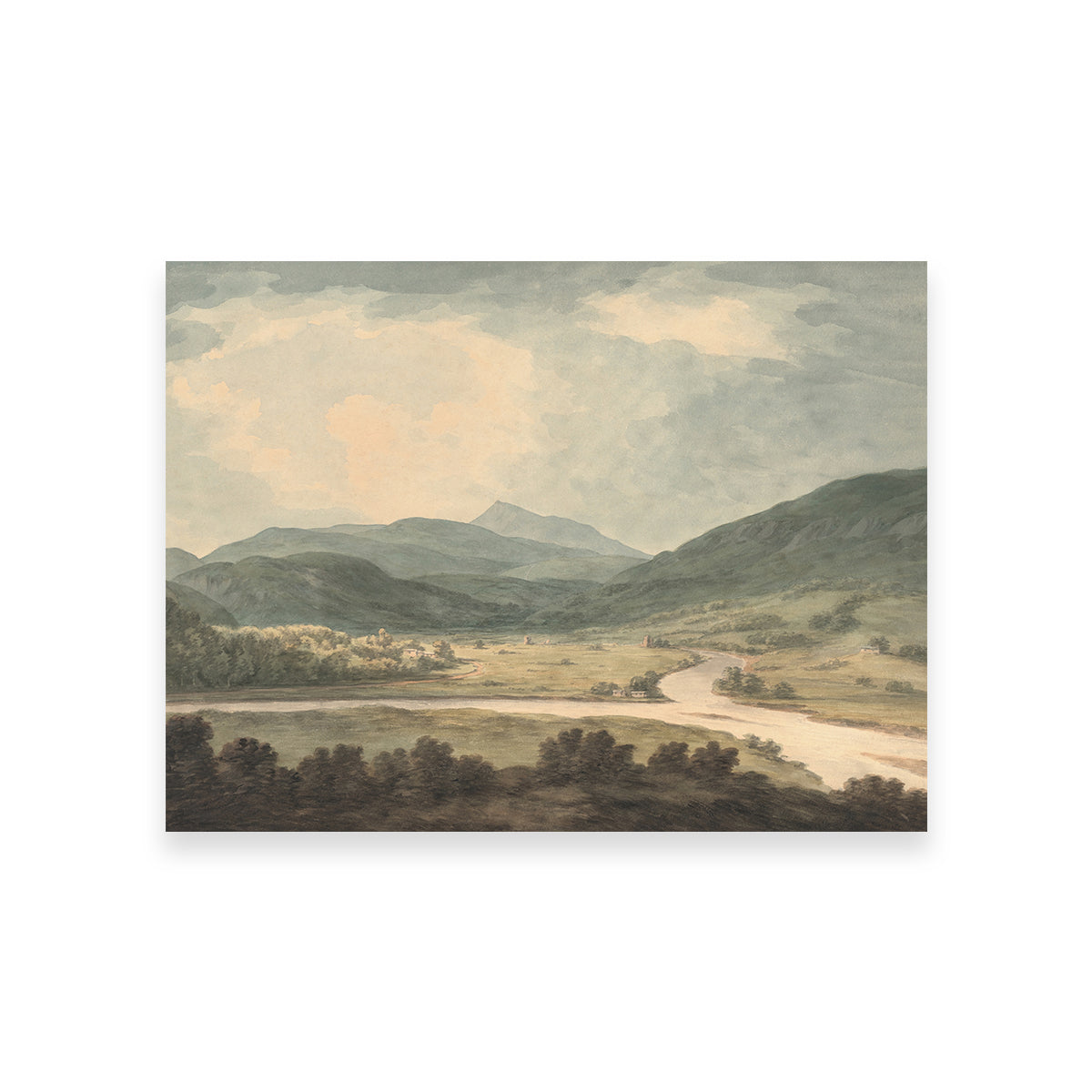 Stunning River Lands Wall Art by Denise Dundon