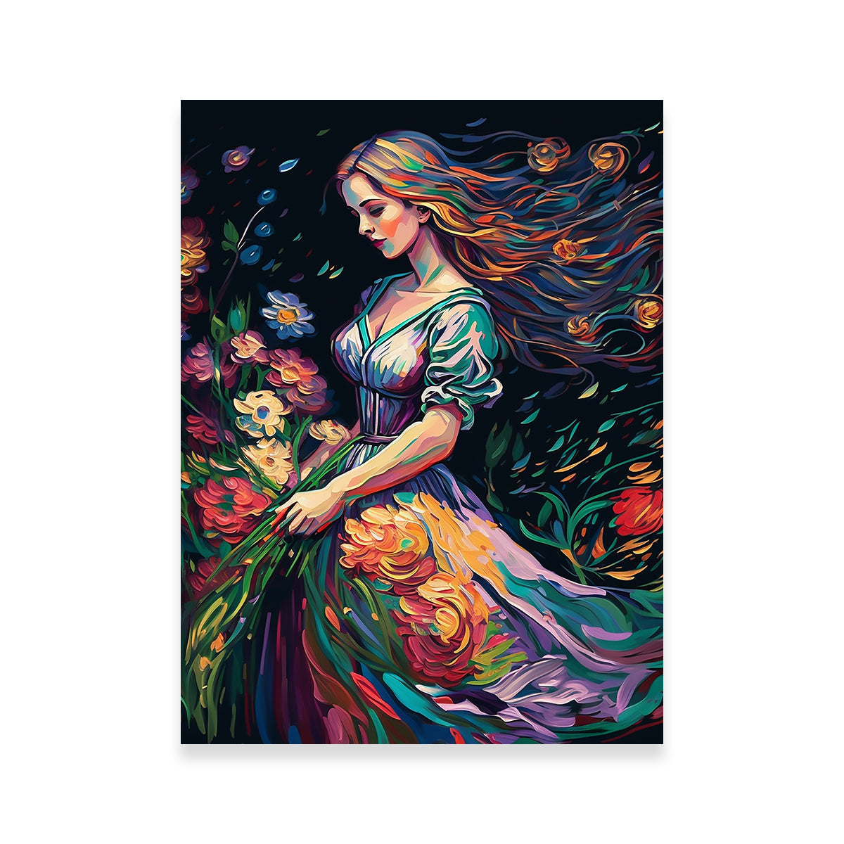 The Florist's Dream: Exquisite Wall Art by Jennifer Hotai