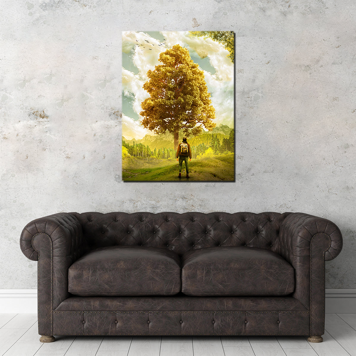 Stunning Elder Man Wall Art by INDOARC