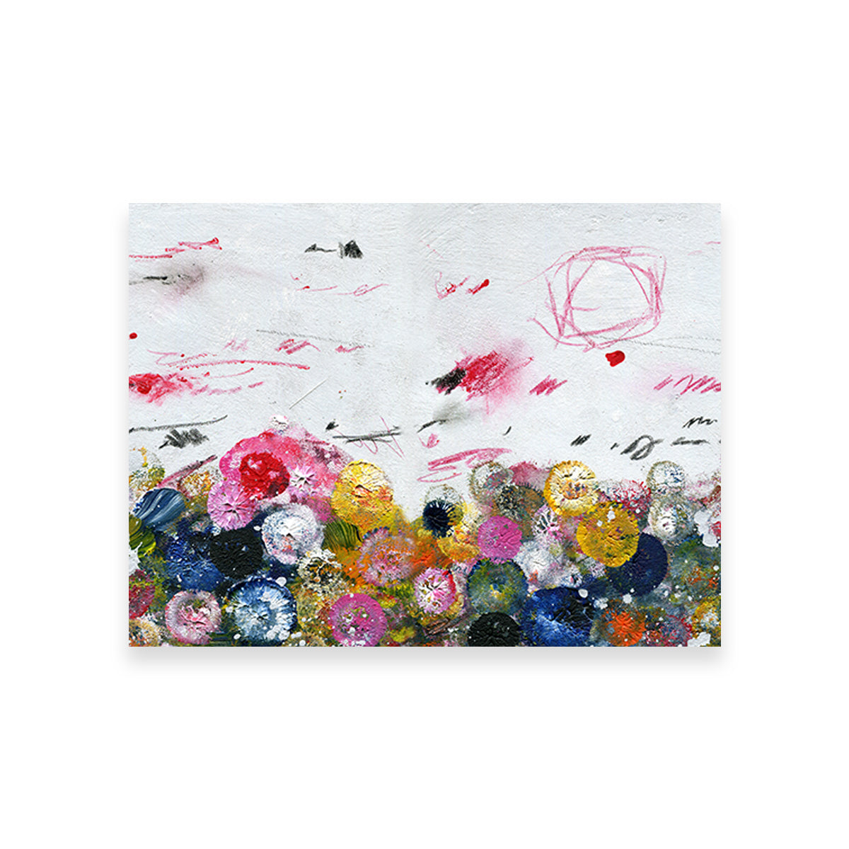 Eye - catching Circle Prints Wall Art by Evgeny Vetrov
