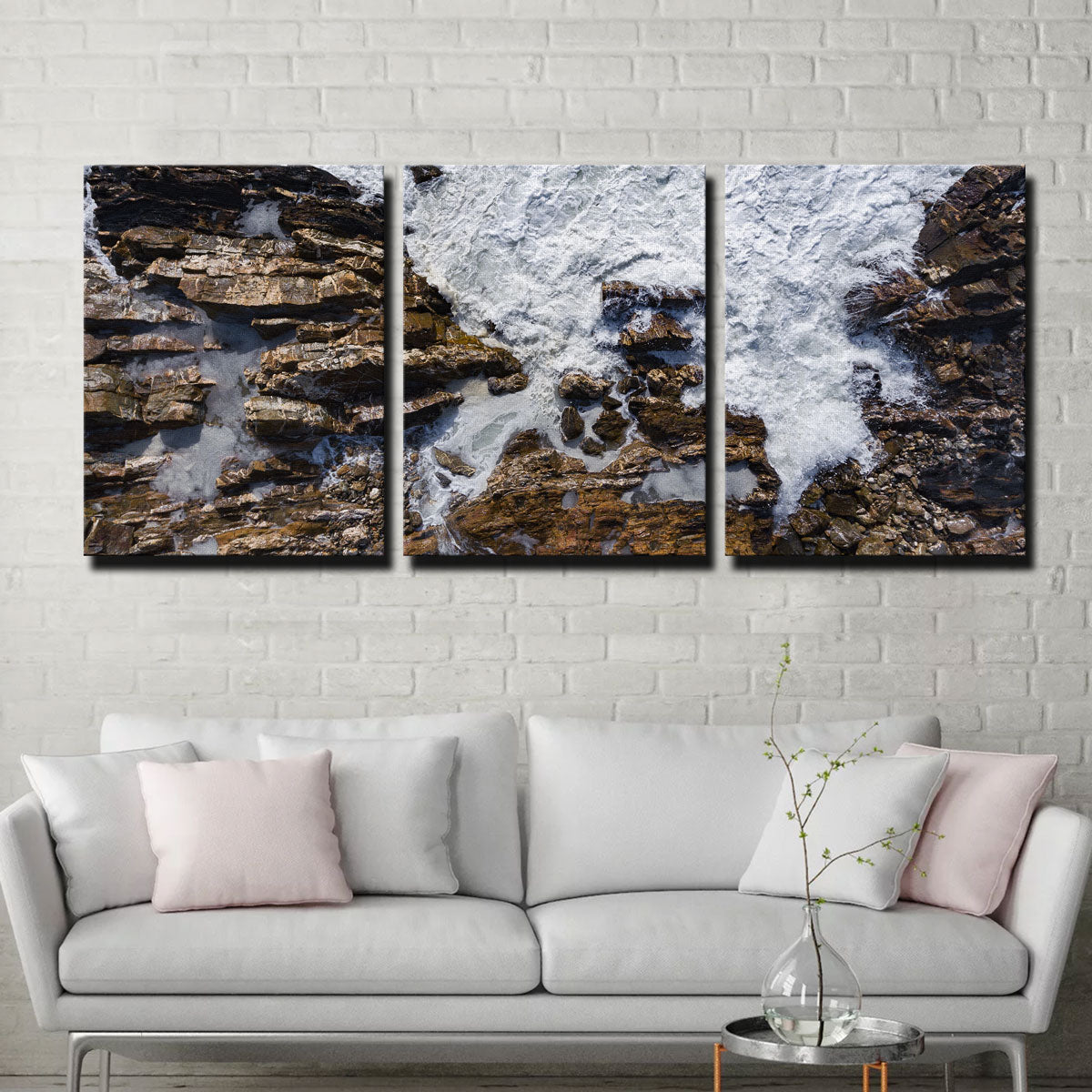 Exquisite Rock and Sea Wall Art by Karolis Janulis