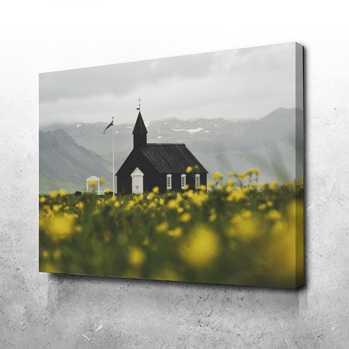 Exquisite Church Flowers Wall Art by Dennis Maida