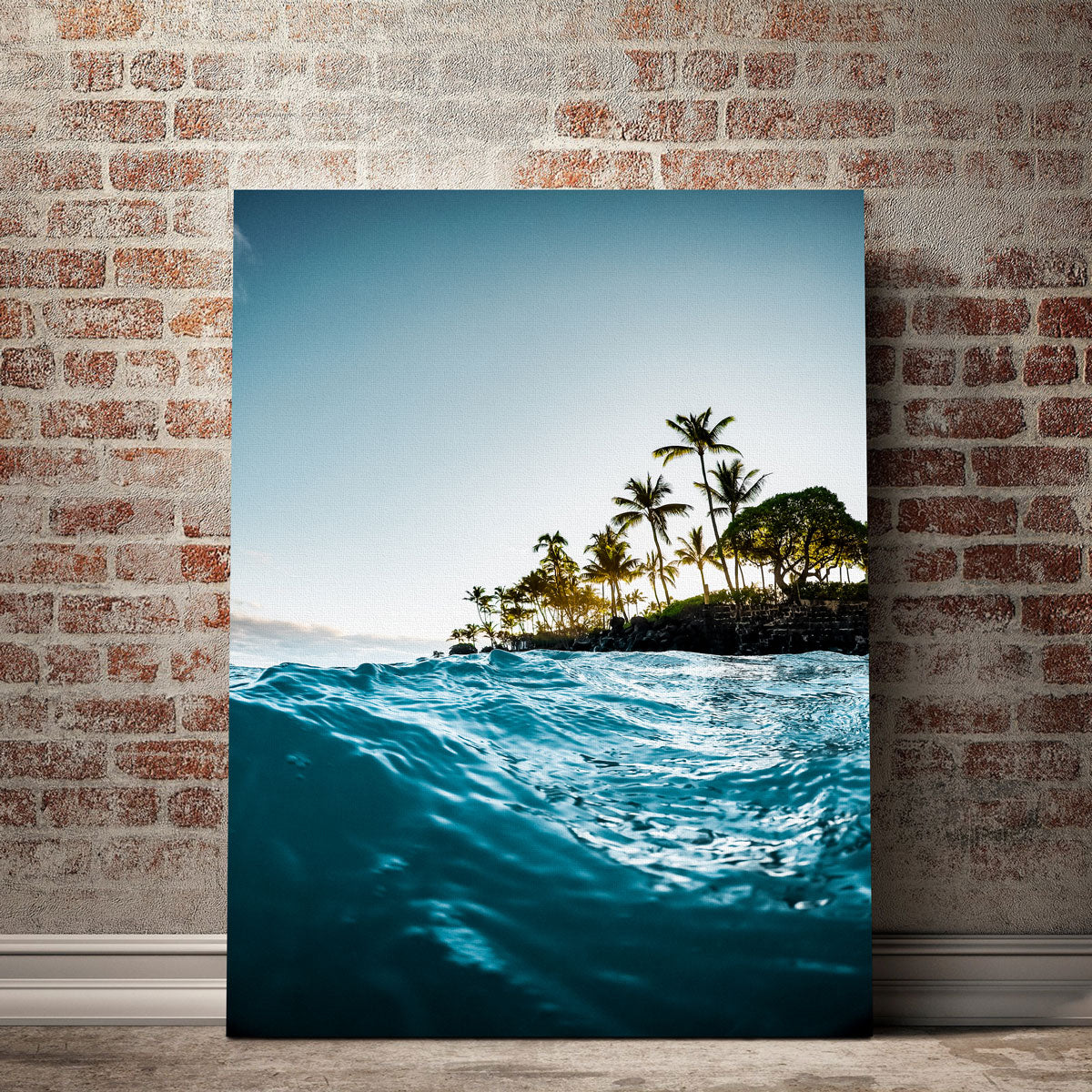 Stunning Blue Morning Wall Art by Lucas Moore