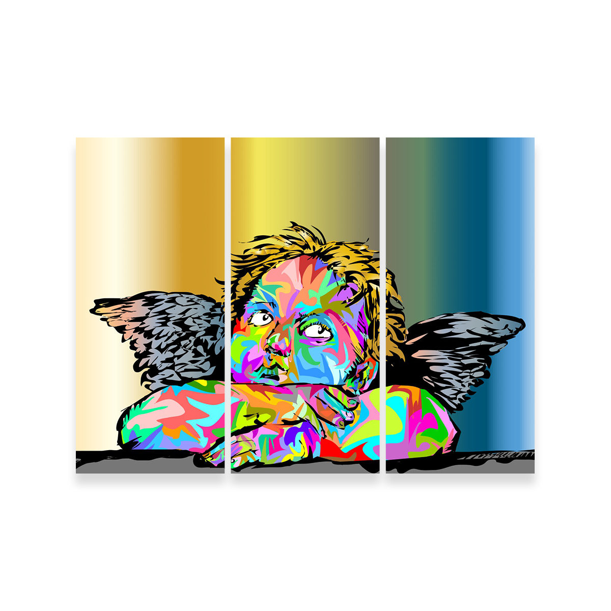 Exquisite Cherub Wall Art - Handmade with Sustainable Materials