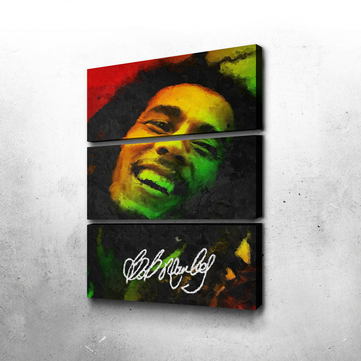 Bob Marley Wall Art Painting by Gab Fernando