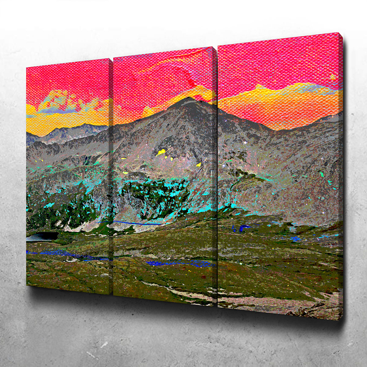 Stunning Abstract Democrat Wall Art for Unique Home Decor