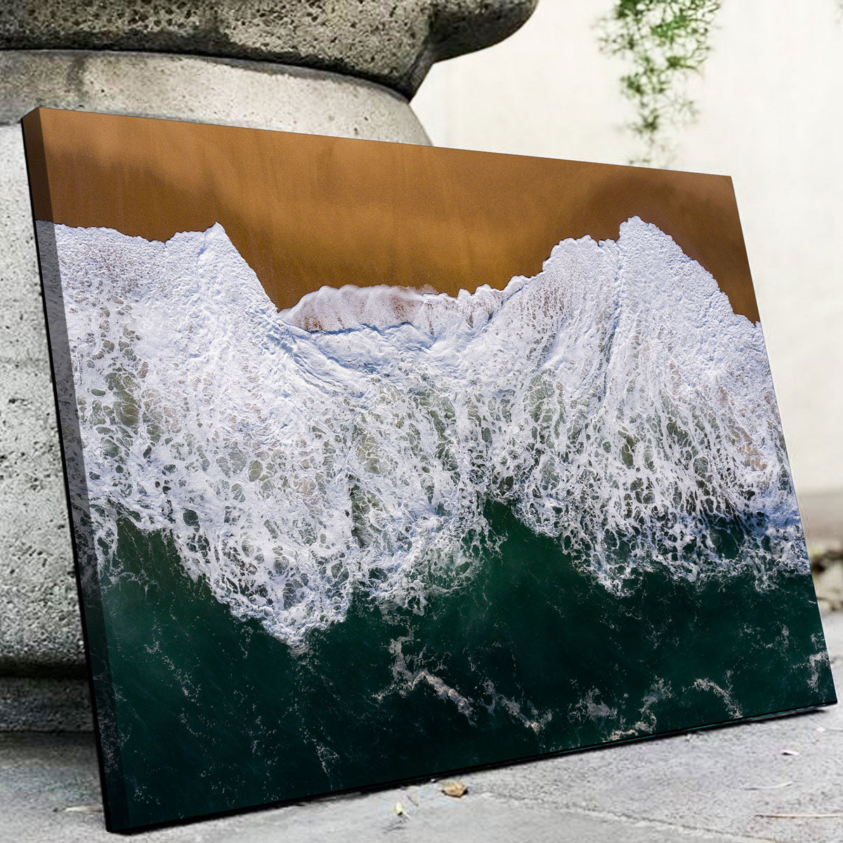 Exquisite Salt and Sand Wall Art by Karolis Janulis