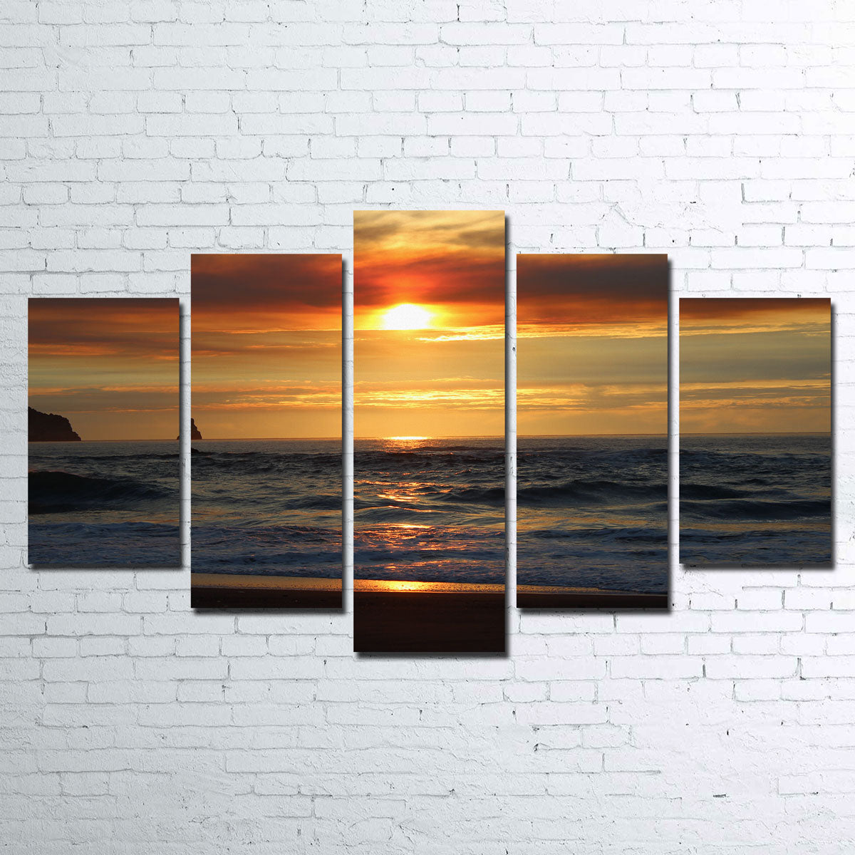 Breathtaking Oregon Coast Sunset Wall Art for Stunning Home Decor