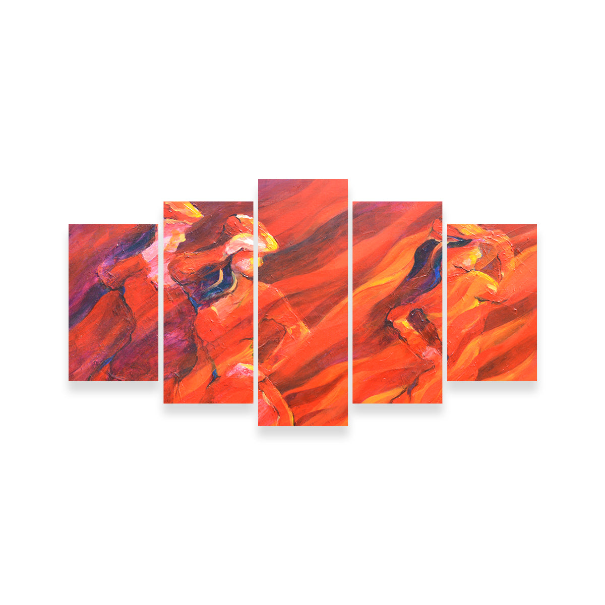 Stunning Salsa Over Charcoal Wall Art by Gerry Segismundo