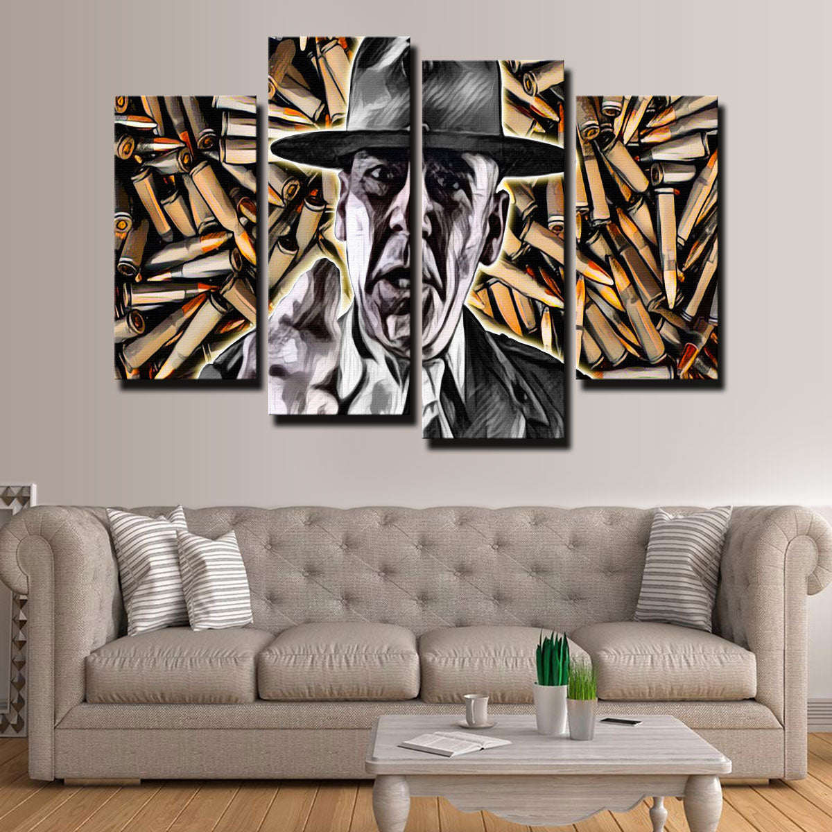 Stunning Full Metal Jacket Bullets Wall Art for Your Home Decor