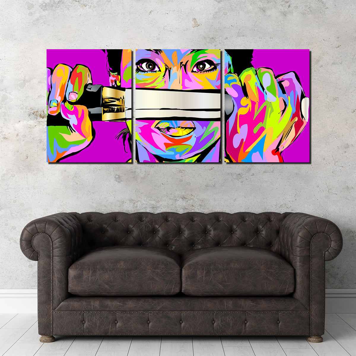 Stunning Ore Niishi Wall Art - Handmade Canvas Print