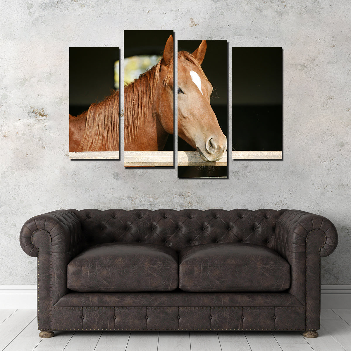 Stunning Chestnut Horse Wall Art for Home Decor